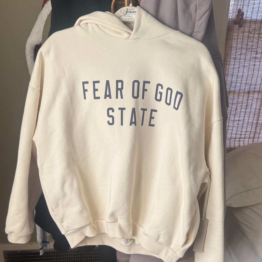 Fear of God Cream State Hoodie